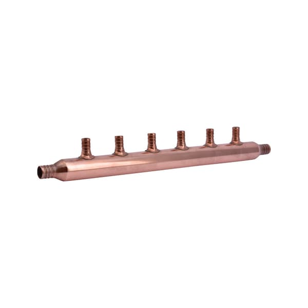 Sharkbite PEX MANIFOLD 6PORT 1/2"" 22788A Zoro